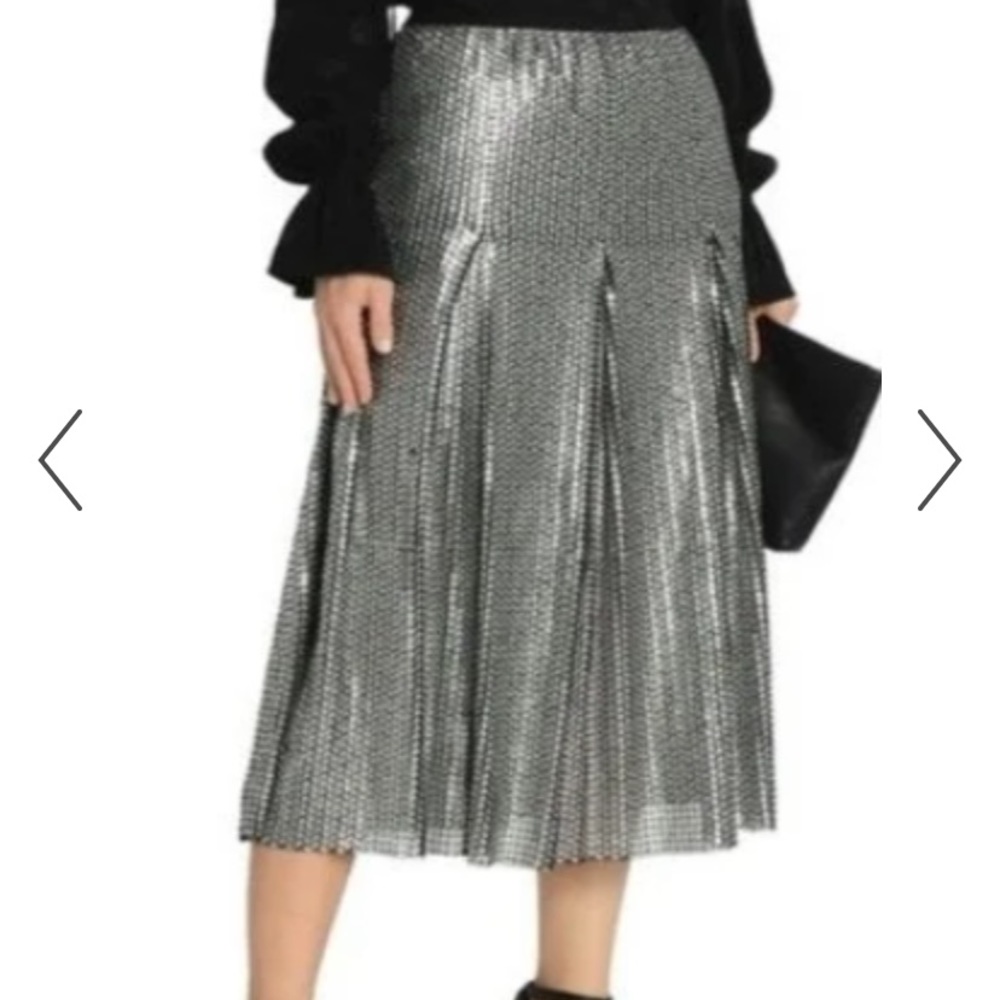 Maje Jaly sequin skirt